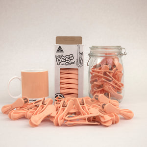 Limited Edition Peach Fuzz HEGS PEGS